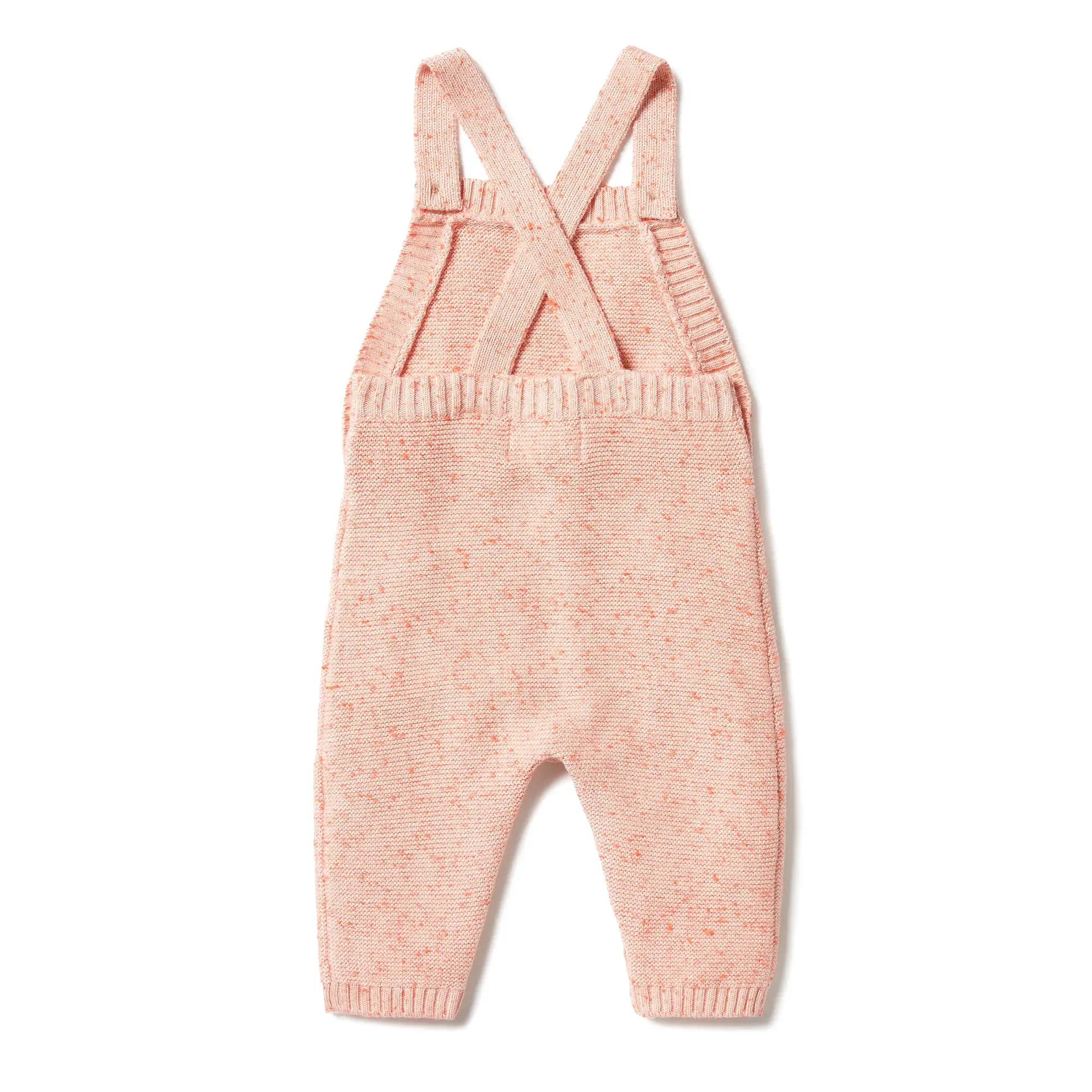 Wilson & Frenchy Knitted Overall - Silver Peony Fleck